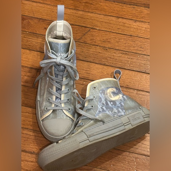 Christian Dior X Daniel Arsham Canvas Oblique B23 Sneakers Size 42/8 main image 10
